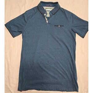 Stitches and Rivets Men's Polo SS Golf Shirt Size XL Marine Blue